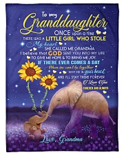 SHE CALLED ME GRANDMA - GIFT FOR GRANDDAUGHTER Small Fleece Blanket - 30" x 40" front