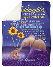 SHE CALLED ME GRANDMA - GIFT FOR GRANDDAUGHTER Sherpa Fleece Blanket tile