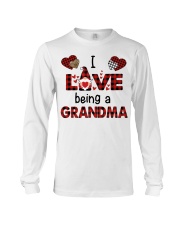 I Love Being A Grandma - Perfect Gift For Grandma Long Sleeve Tee tile