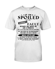 SHE TREATS ME LIKE A QUEEN - LOVELY GIFT FOR GRANDDAUGHTER Premium Fit Mens Tee tile