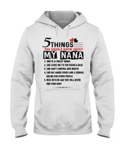 5 THINGS - A BOUT MY NANA Hooded Sweatshirt tile