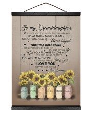 ALWAYS BE SAFE - GREAT GIFT FOR GRANDDAUGHTER Hanging Canvas tile