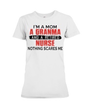 AND A RETIRED - PERFECT GIFT FOR NURSE Premium Fit Ladies Tee tile