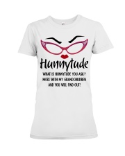 HUNNYTUDE - GIFT MY GRANDCHILDREN Premium Fit Ladies Tee tile