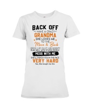 SHE LOVES ME - LOVELY GIFT FOR GRANDKIDS Premium Fit Ladies Tee tile