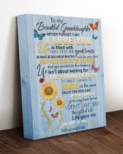 THE GIFT OF YOU - GRANDDAUGHTER GIFT FROM NONNI 11x14 Gallery Wrapped Canvas Prints aos-canvas-pgw-11x14-lifestyle-front-17