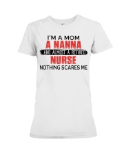 A RETIRED NURSE - BEST GIFT FOR NANNA Premium Fit Ladies Tee tile