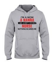 A RETIRED NURSE - BEST GIFT FOR NANNA Hooded Sweatshirt front