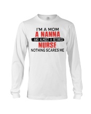 A RETIRED NURSE - BEST GIFT FOR NANNA Long Sleeve Tee tile