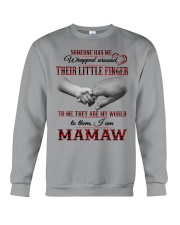 THEY ARE MY WORLD - PERFECT GIFT FOR MAMAW Crewneck Sweatshirt tile