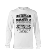 I APPRECIATE HER - BEST GIFT FOR DAUGHTER-IN-LAW Long Sleeve Tee tile