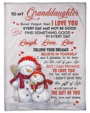 THE GIFT OF YOU - AMAZING GIFT FOR GRANDDAUGTER Small Fleece Blanket - 30" x 40" front