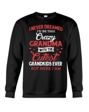 CRAZY GRANDMA WITH THE CUTEST GRANDKIDS EVER Crewneck Sweatshirt tile