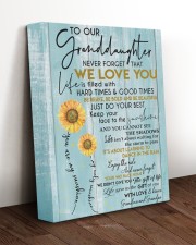WE LOVE YOU - GREAT GIFT FOR GRANDDAUGHTER 11x14 Gallery Wrapped Canvas Prints aos-canvas-pgw-11x14-lifestyle-front-17