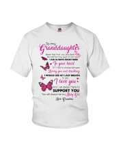 I LOVE YOU - LOVELY GIFT FOR GRANDDAUGHTER Youth T-Shirt tile