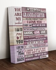 Follow Your Dreams - Amazing Gift For Granddaughter 11x14 Gallery Wrapped Canvas Prints aos-canvas-pgw-11x14-lifestyle-front-17