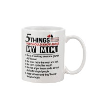 5 THINGS ABOUT MY MIMI - BEST GIFT FOR GRANDKIDS Mug tile