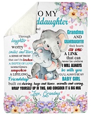 I Will Always Be With You - Best Gift For Granddaughter Sherpa Fleece Blanket tile