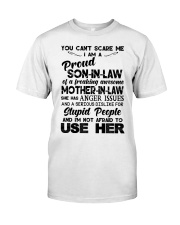 YOU CAN'T SCARE ME - LOVELY GIFT FOR SON-IN-LAW Premium Fit Mens Tee tile