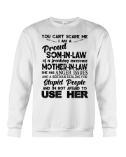 YOU CAN'T SCARE ME - LOVELY GIFT FOR SON-IN-LAW Crewneck Sweatshirt tile