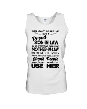 YOU CAN'T SCARE ME - LOVELY GIFT FOR SON-IN-LAW Unisex Tank tile