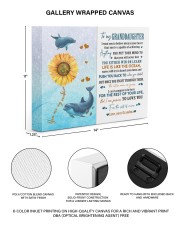 LIFE IS LIKE THE OCEAN - LOVELY GIFT FOR GRANDDAUGHTER 14x11 Gallery Wrapped Canvas Prints aos-canvas-pgw-14x11-lifestyle-front-46