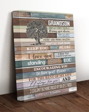 I LOVE YOU - AMAZING GIFT FOR GRANDSON 11x14 Gallery Wrapped Canvas Prints aos-canvas-pgw-11x14-lifestyle-front-17