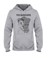 I LOVE YOU - LOVELY GIFT FOR GRANDDAUGHTER Hooded Sweatshirt front
