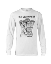 I LOVE YOU - LOVELY GIFT FOR GRANDDAUGHTER Long Sleeve Tee tile