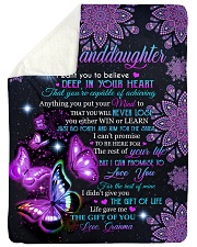 DEEP IN YOUR HEART - BEST GIFT FOR GRANDDAUGHTER Sherpa Fleece Blanket tile