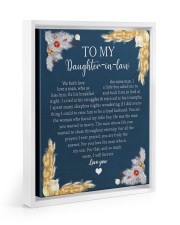 I Will Forever Love You - Best Gift For Daughter-in-law Floating Framed Canvas Prints White tile