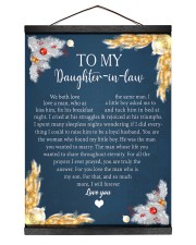 I Will Forever Love You - Best Gift For Daughter-in-law Hanging Canvas tile