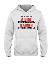 AND A RETIRED - PERFECT GIFT FOR TEACHER Hooded Sweatshirt tile