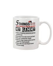 5 THINGS ABOUT GAMMY - AMAZING GIFT FOR GRANDKIDS Mug tile