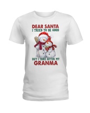 I Take After My Granma - Best Gift For Grandchild Ladies T-Shirt tile