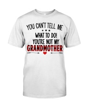 YOU CAN'T TELL ME - SPECIAL GIFT FOR GRANDCHILD Premium Fit Mens Tee tile