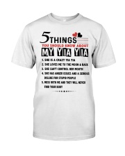 5 THINGS YOU SHOULD KNOW ABOUT MY YIA YIA Classic T-Shirt tile