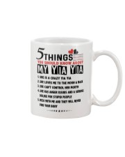 5 THINGS YOU SHOULD KNOW ABOUT MY YIA YIA Mug tile