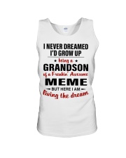 LIVING THE DREAM - BEST GIFT FOR GRANDSON Unisex Tank tile