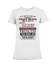 YOU CAN'T SCARE ME - SPECIAL GIFT FOR GRANDCHILD Premium Fit Ladies Tee tile
