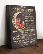 STAY SRONG BE CONFIDENT - GRANDMA TO GRANDDAUGHTER 11x14 Gallery Wrapped Canvas Prints aos-canvas-pgw-11x14-lifestyle-front-17