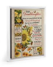 You Are My Sunshine - Amazing Gift For Granddaughter Floating Framed Canvas Prints White tile