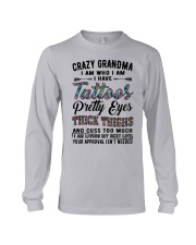 I Have Tattos Pretty Eyes - Perfect Gift For Grandma Long Sleeve Tee tile