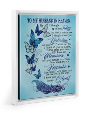 I HAVE YOU IN MY HEART Floating Framed Canvas Prints White tile