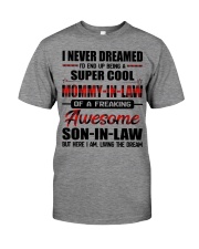 LIVING THE DREAM - LOVELY GIFT FOR MOMMY-IN-LAW Premium Fit Mens Tee tile