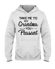 Take Me To My Grandma You Peasant Hooded Sweatshirt tile