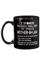 3 THINGS YOU SHOULD KNOW ABOUT MY MOTHER-IN-LAW Mug tile