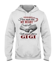 NEVER KNEW HOW MUCH LOVE MY HEART - GIGI Hooded Sweatshirt tile