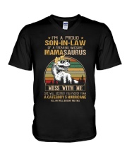 I'M A PROUD SON-IN-LAW V-Neck T-Shirt tile