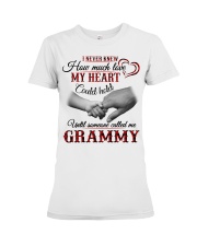 MY HEART - PERFECT GIFT FOR GRAMMY Premium Fit Ladies Tee tile